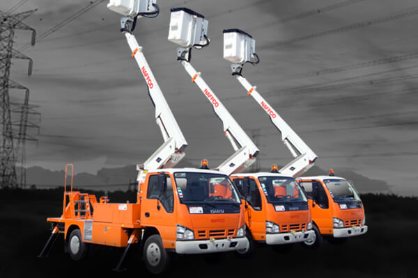 Hydraulic Access Platforms Electric Vehicle